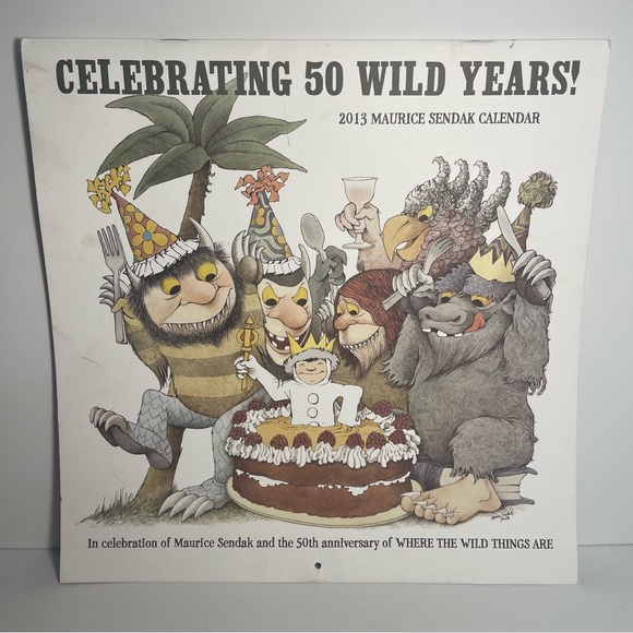 Maurice Sendak Other - Where the Wild Things Are 50th Anniversary 2013 Calendar Maurice Sendak Art Work